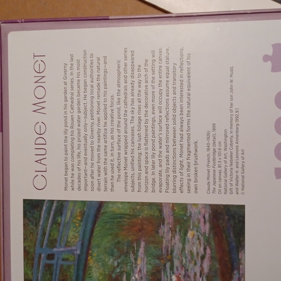 🧩 The Japanese Footbridge 1000 piece puzzle - Picture 3 of 5